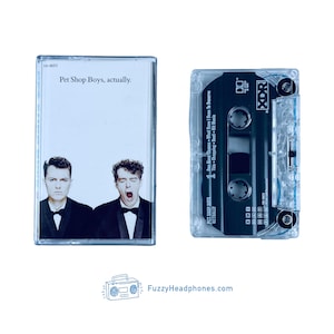 Pet Shop Boys - Actually Cassette Tape (1987) It&#39;s A Sin, What Have I Done To Deserve This - 80s New Wave
