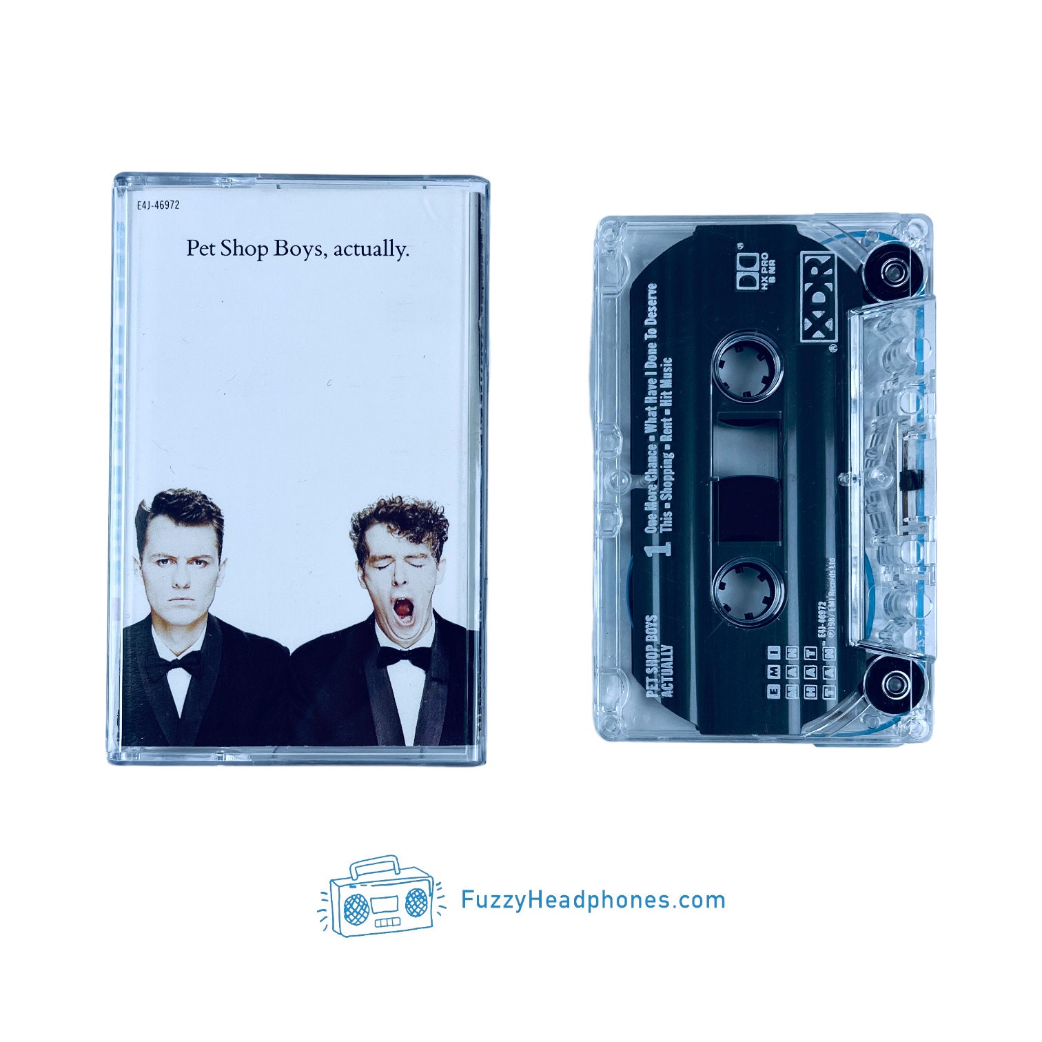 Pet Shop Boys - Actually Cassette Tape (1987) It's A Sin, What