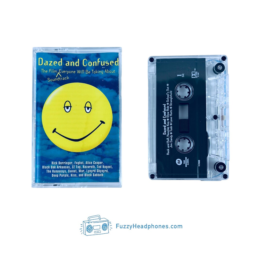 Dazed and Confused Soundtrack Cassette Tape 1993 Alice - Etsy