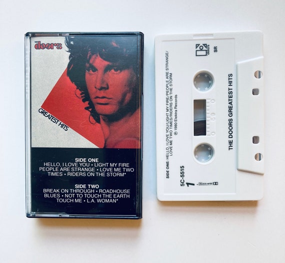 The Doors Greatest Hits Cassette Tape classic Rock 70s Etsy
