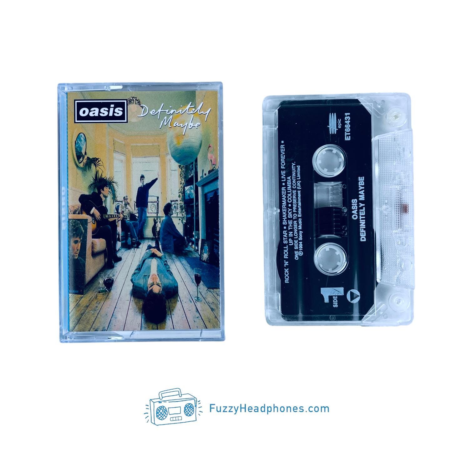 ⑤ Oasis カセットテープ 迷え 5点 Cassette Tape