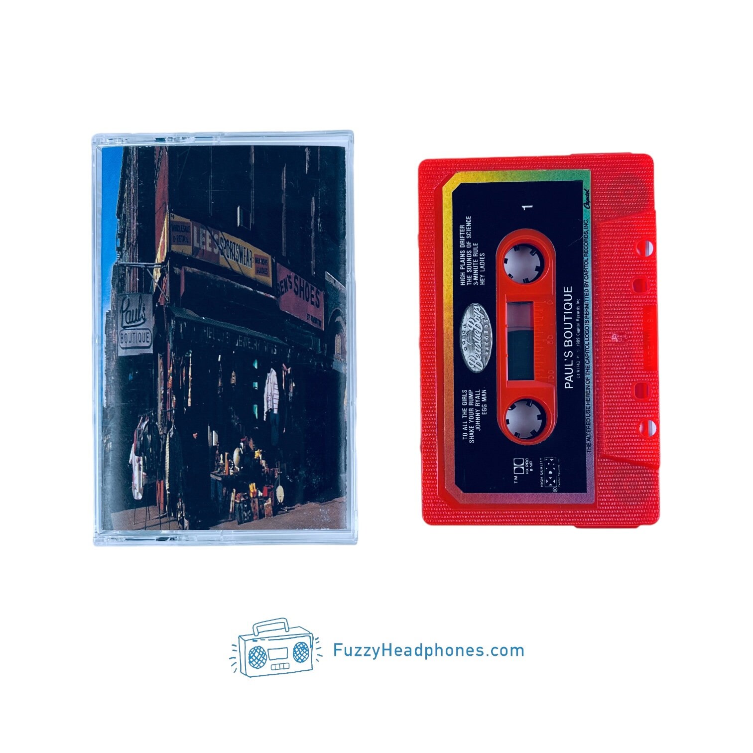Beastie Boys Paul's Boutique Cassette Tape (1989) Hey Ladies