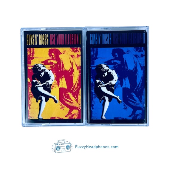 Guns N' Roses - Use Your Illusion I & II Cassette Tapes (1991