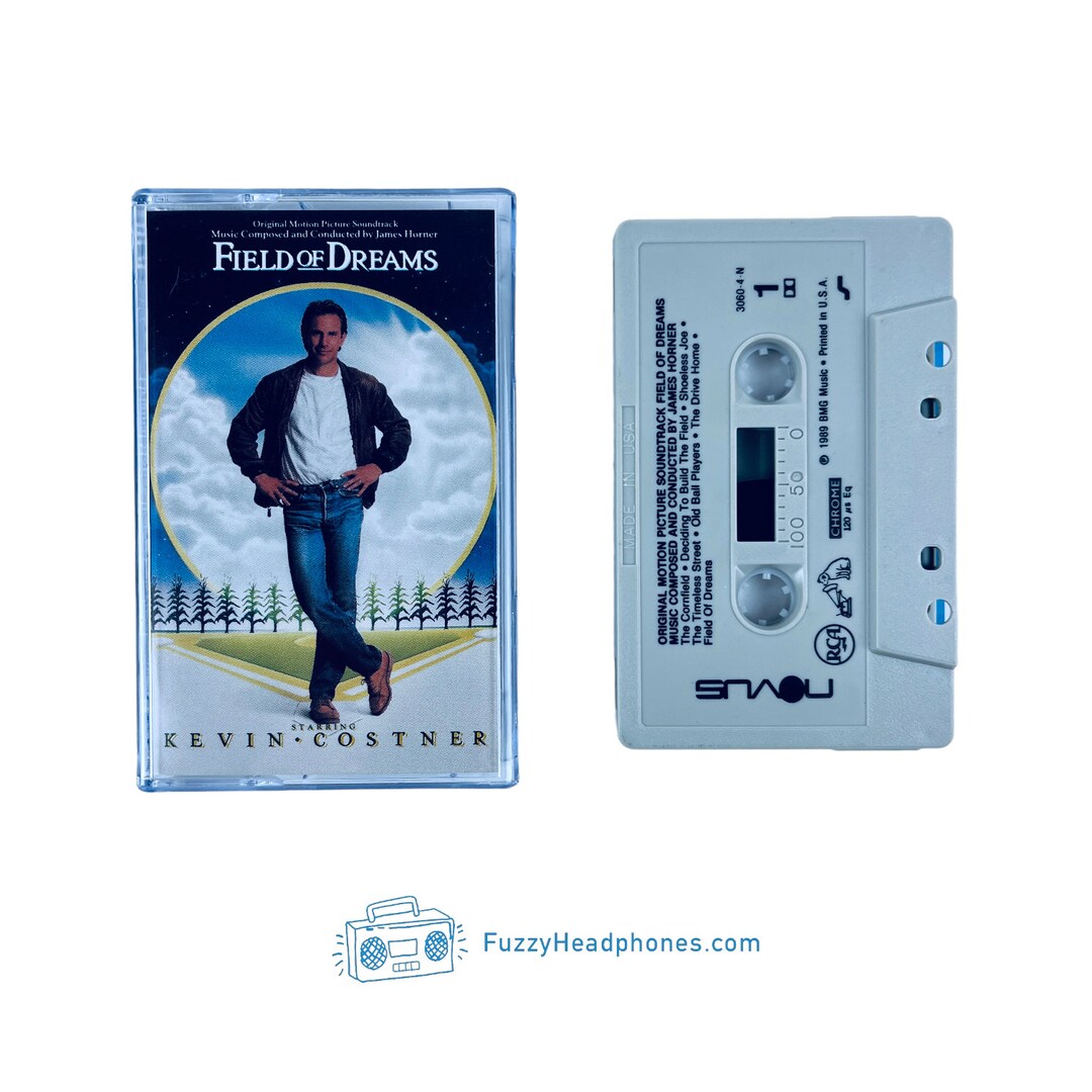 Field of Dreams Soundtrack Cassette Tape 1989 James Horner Etsy