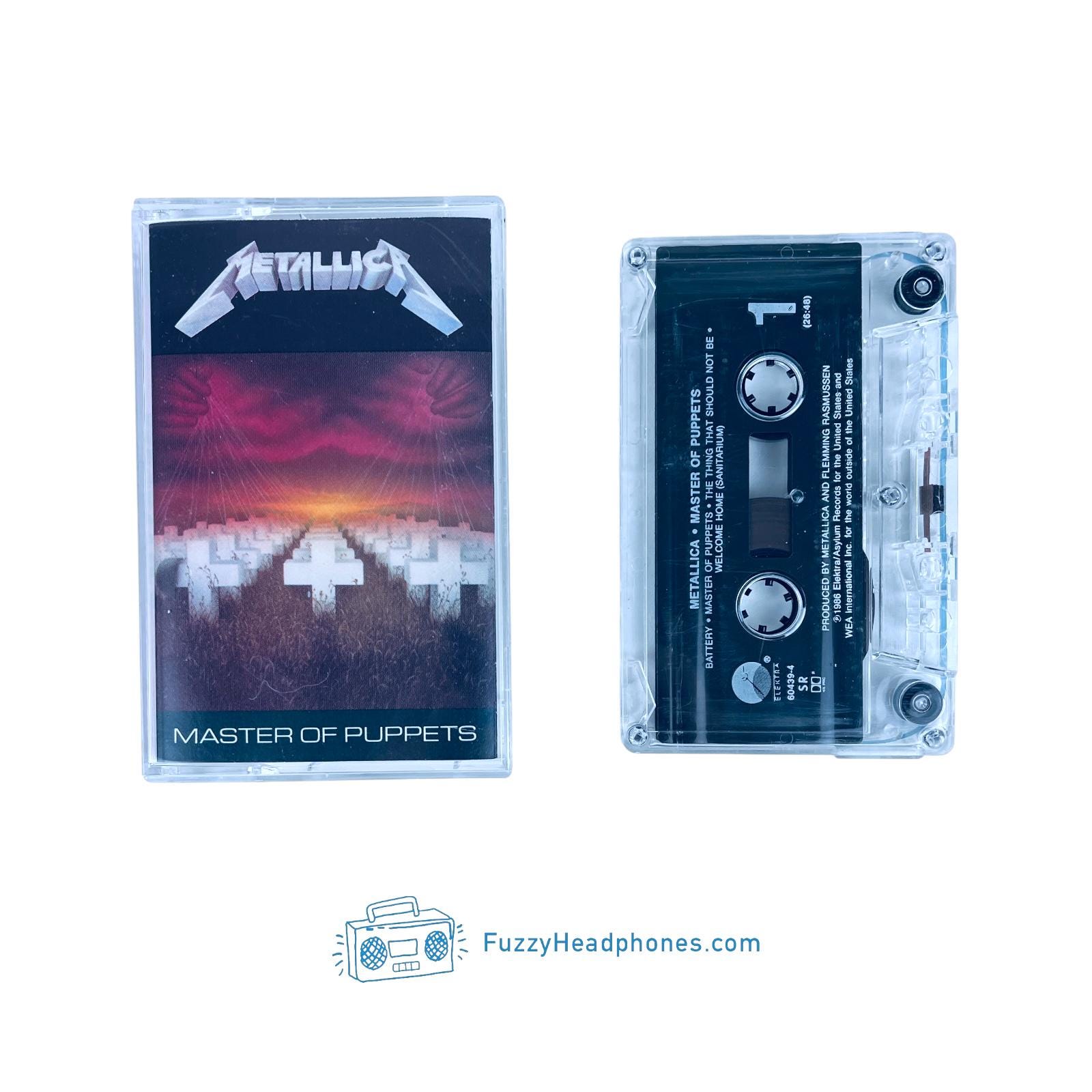 Puppets Master ⁄ - of Metallica Cassette Tape メタリカ OF MASTER