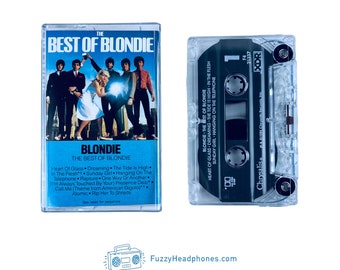 Blondie - Best of Blondie Cassette Tape (1981) Call Me, Rapture, One Way Or Another - 80s New Wave, Punk, Rock - Tested & Guaranteed