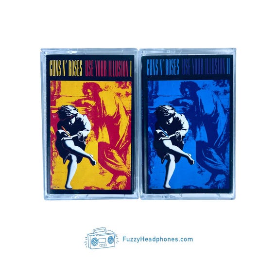 Guns N' Roses - Use Your Illusion I & II Cassette Tapes (1991
