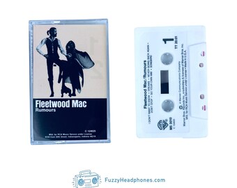 Fleetwood Mac - Rumours Cassette Tape (1977) Dreams, Go Your Own Way, The Chain, Second Hand News