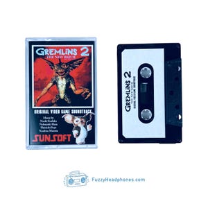 Gremlins 2 The New Batch Original Video Game Soundtrack Cassette Tape - Music by Kodaka, Hara, Seya, Morota - Tested