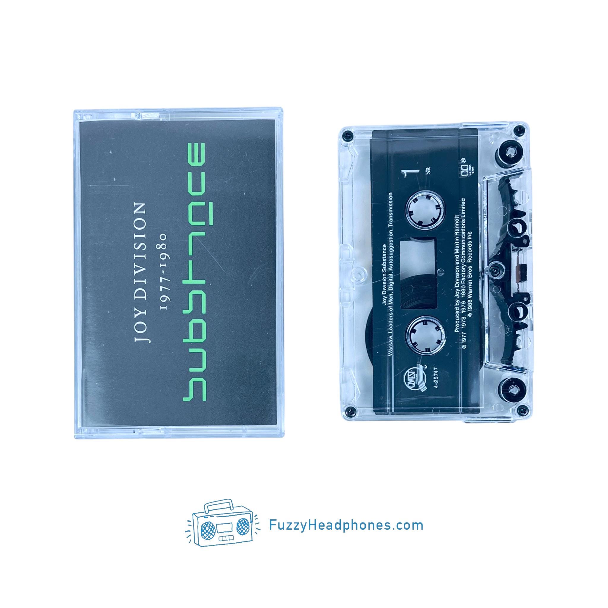 Joy Division - Substance 1977-1980 Cassette Tape (1988) New Order 