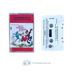 The Original Wizard of Oz Soundtrack Cassette Tape - Over The Rainbow, Tested