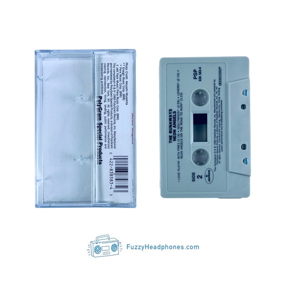 The Runaways Neon Angels Cassette Tape (1989) Cherry Bomb