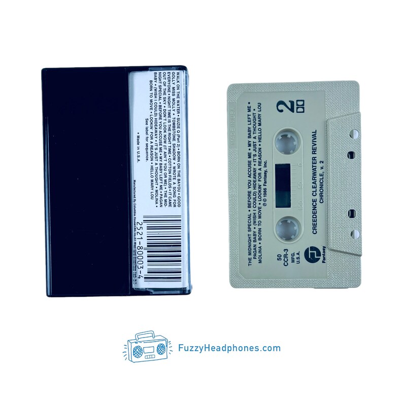 Creedence Clearwater Revival Chronicle Cassette Tapes Volumes Etsy