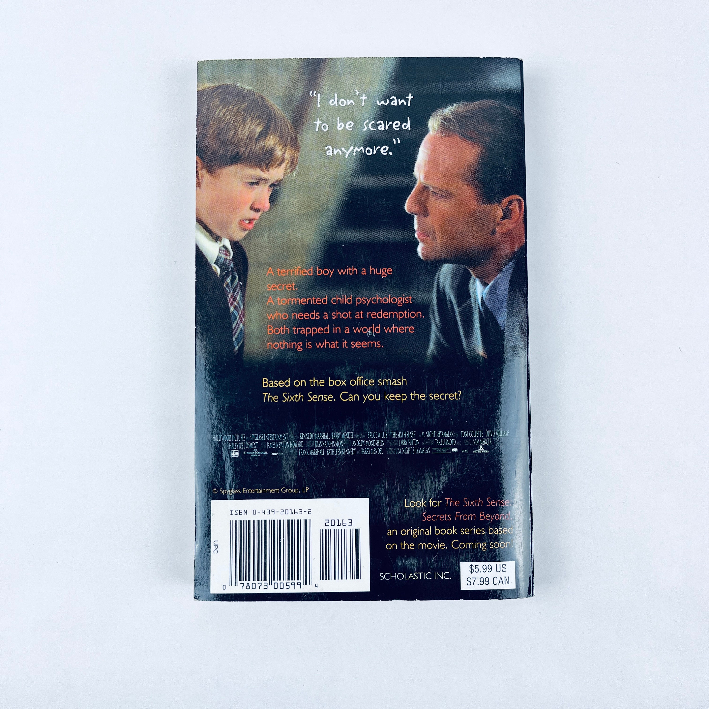 The Sixth Sense by Peter Lerangis Vintage Paperback Book (2000