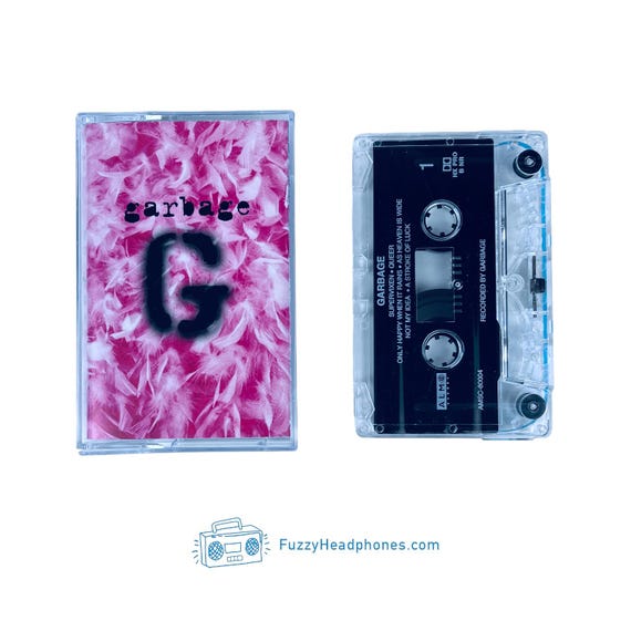 Garbage Self-titled Cassette Tape (1995) Only Happen When It