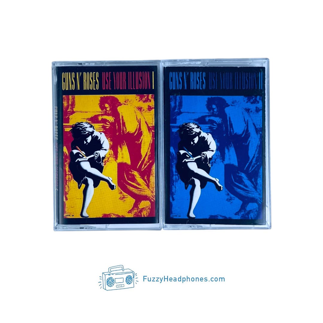 Guns N' Roses - Use Your Illusion I & II Cassette Tapes (1991