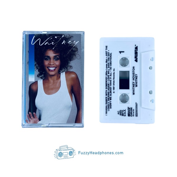 Whitney Houston - Whitney Cassette Tape (1987) I Wanna Dance With Somebody, Didn't We Almost Have It All - 80s Pop R&B - Tested