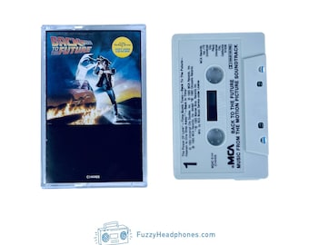 Back to the Future Soundtrack Cassette Tape (1985) Tested