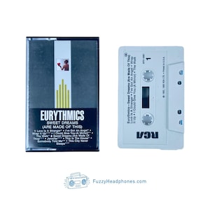 Eurythmics - Sweet Dreams (Are Made Of This) Cassette Tape (1983) The Walk, Love Is A Stranger, 80s New Wave