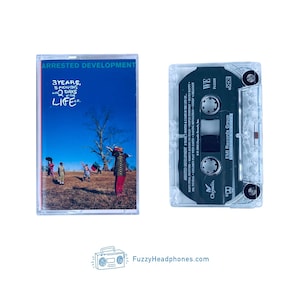 Arrested Development - 3 Years, 5 Months And 2 Days In The Life Cassette Tape (1992) Tennessee, Mr. Wendal, 90s Hip Hop