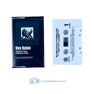 Van Halen - Women And Children First Cassette Tape (1980) And The Cradle Will Rock