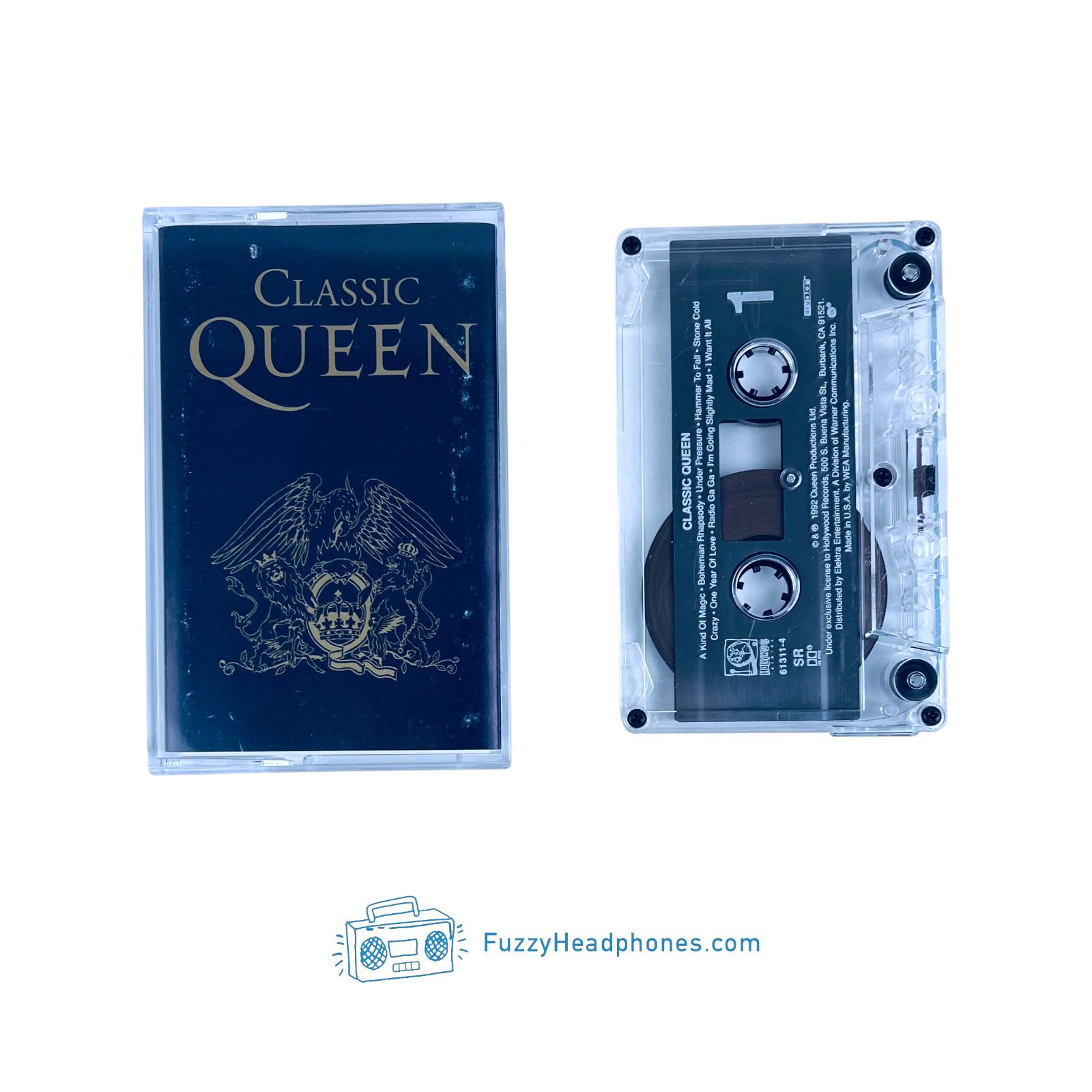 Queen - Classic Queen / Greatest Hits Cassette Tape (1992) Tested