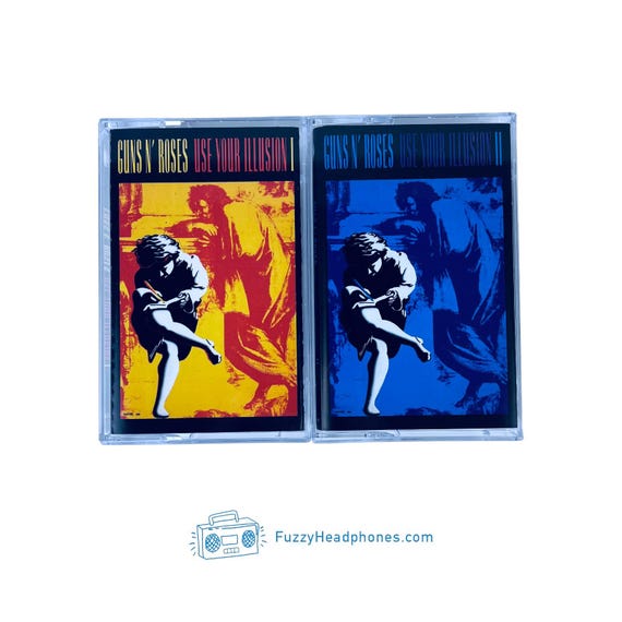 Guns N' Roses - Use Your Illusion I & II Cassette Tapes (1991