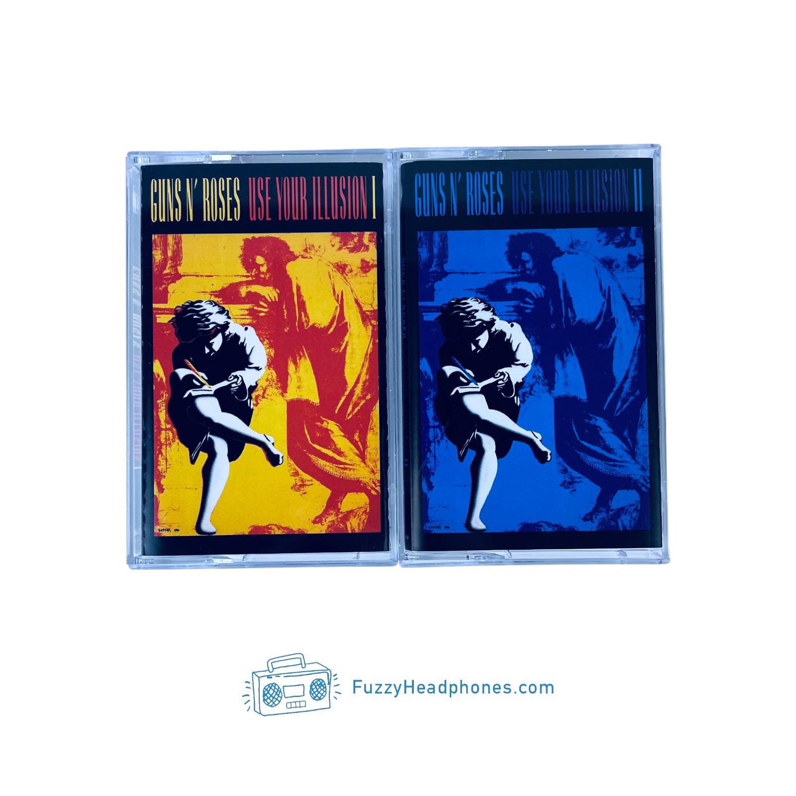 Guns N' Roses - Use Your Illusion I & II Cassette Tapes (1991