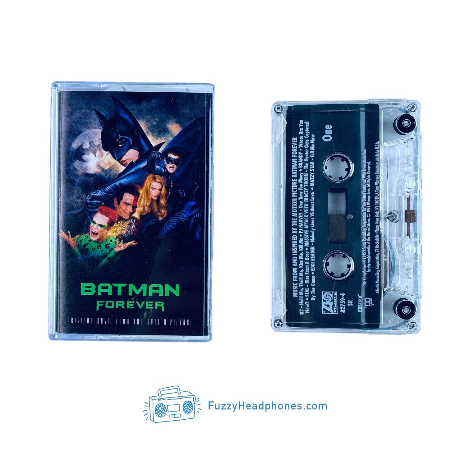 Batman Forever Soundtrack Cassette Tape 1995 Probado y - Etsy España