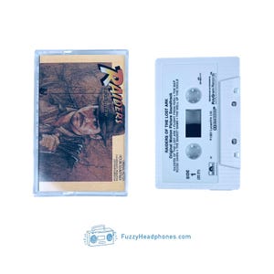 Raiders Of The Lost Ark Soundtrack Cassette Tape (1981) Indiana Jones, Cult Classic