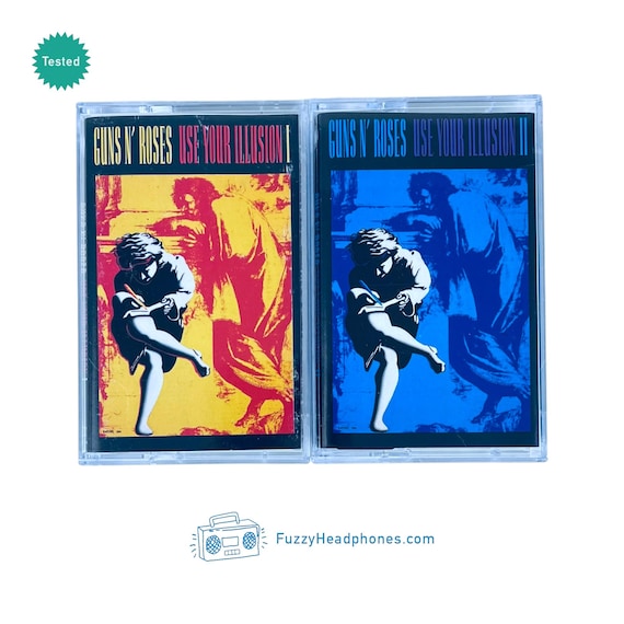 Guns N' Roses - Use Your Illusion I & II Cassette Tapes (1991