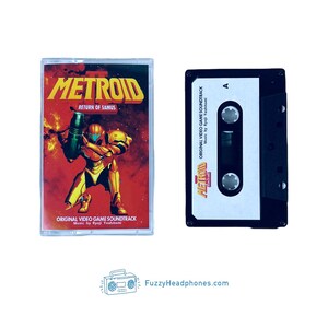 Metroid Return Of Samus Original Video Game Soundtrack Cassette Tape (1991) By Ryoji Yoshitomi