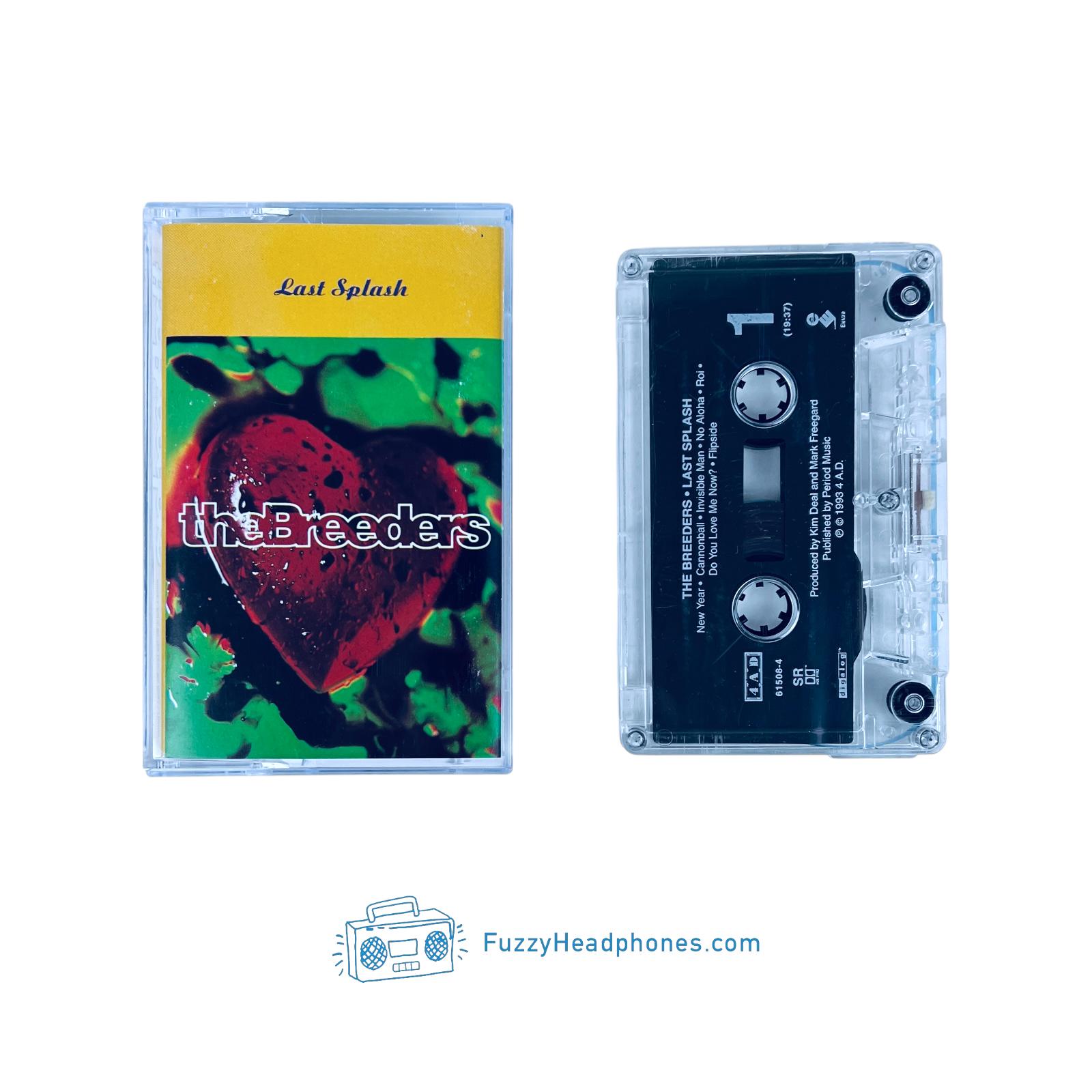 Breeders Last Splash Cassette Tape (1993) Cannonball, Drivin