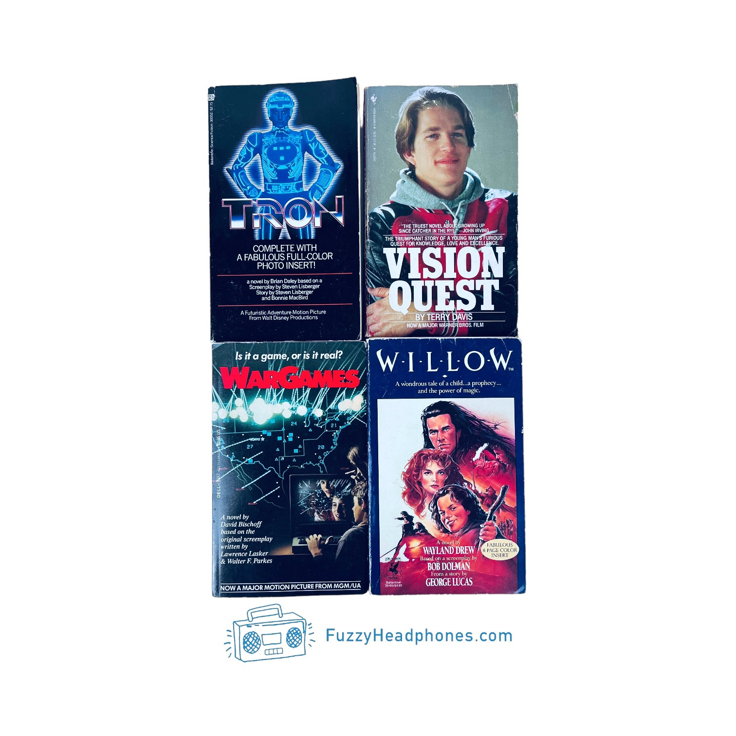 Movie Novelization Books From the 80s and 70s, Cult Classics, Sci