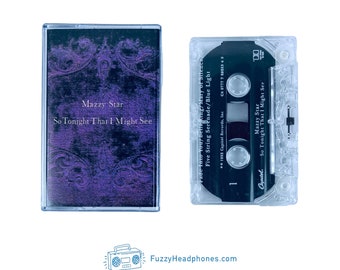 Mazzy Star So Tonight That I Might See on Cassette Tape (1993) Fade Into You, Into Dust - 90s Alt - Tested & Guaranteed