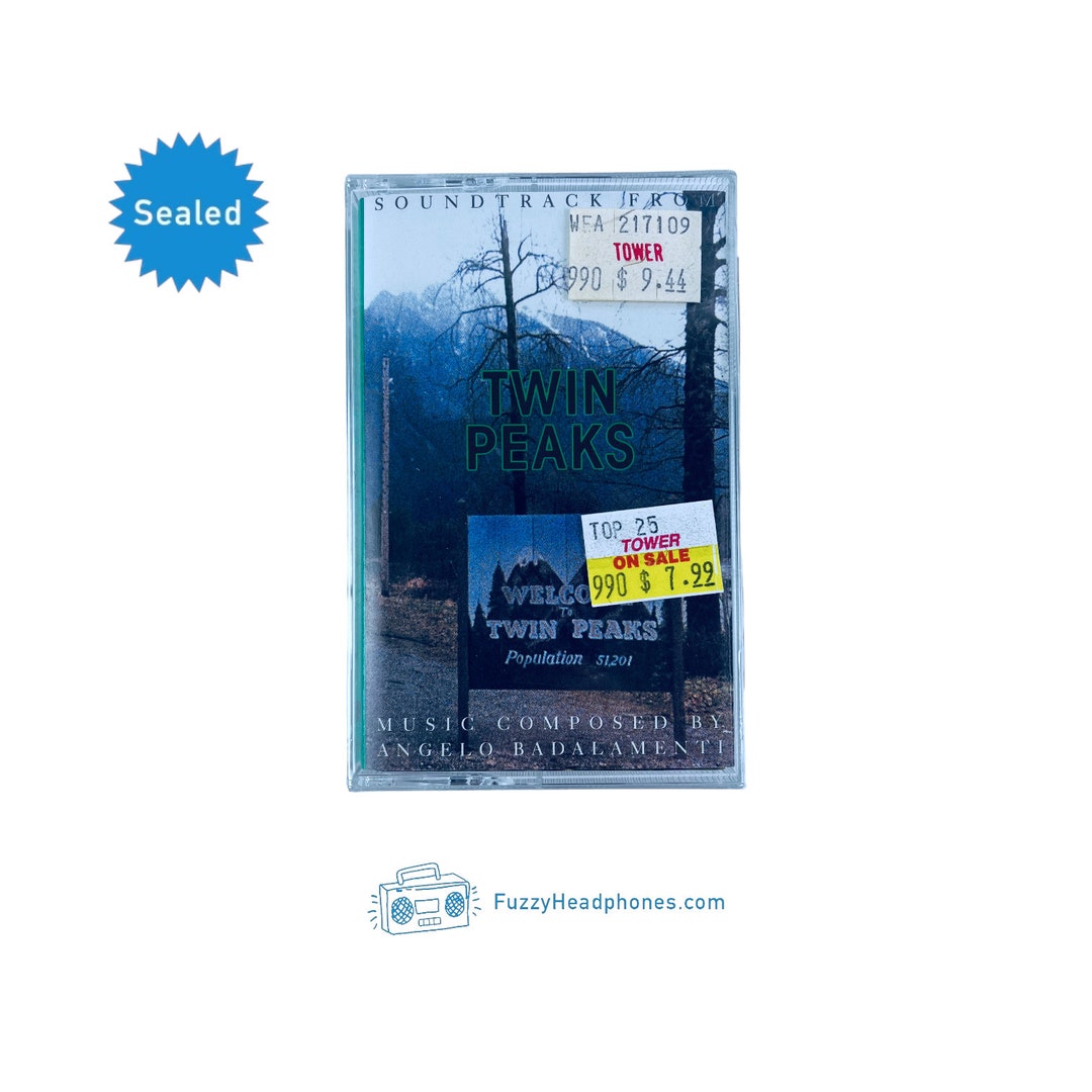 Twin Peaks Soundtrack Cassette Tape 1990 SEALED Angelo Etsy