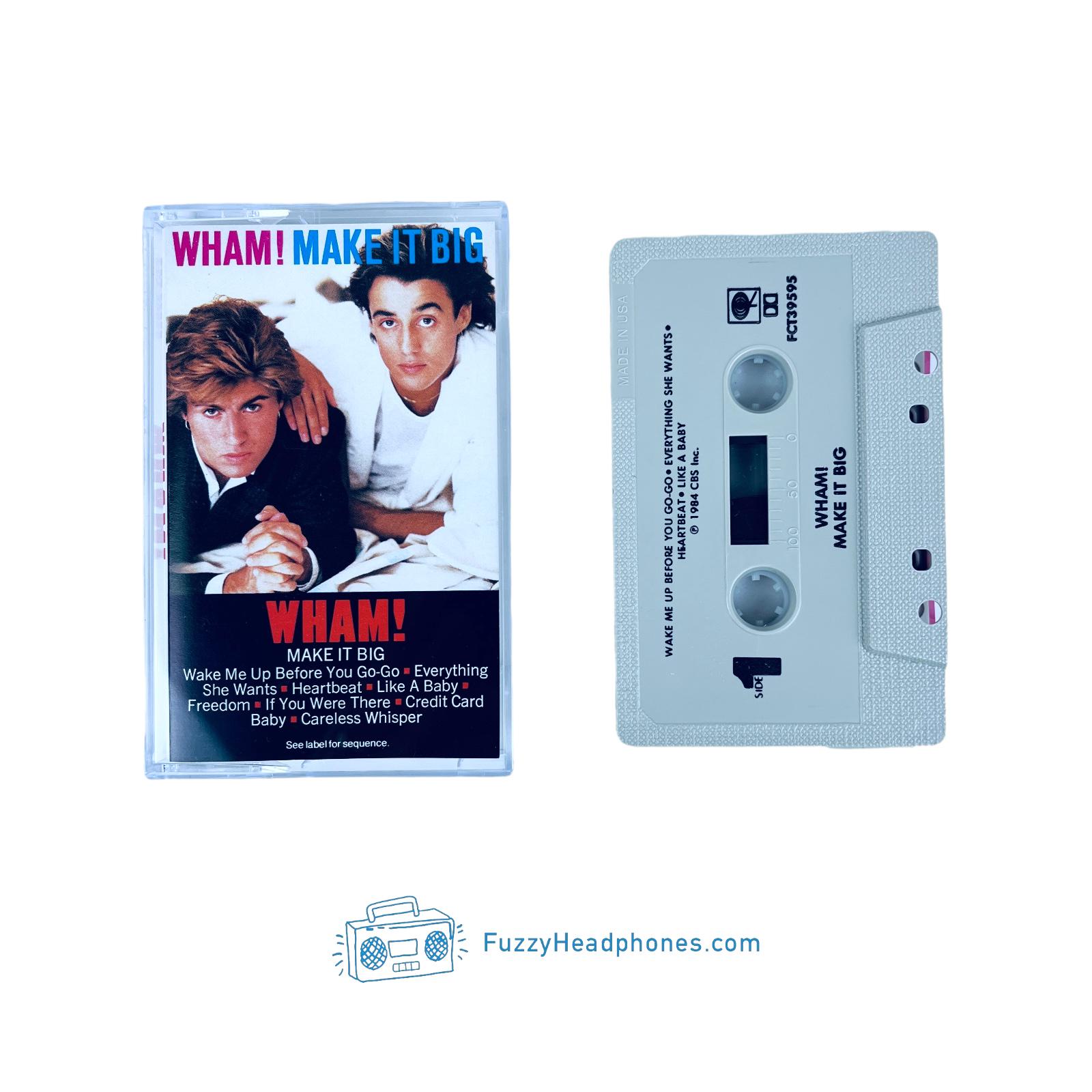Wham Make It Big Cassette Tape (1984) Wake Me up Before You
