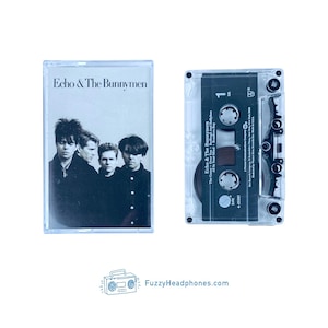 Echo & The Bunnymen - Self-Titled Cassette Tape (1987) Lips Like Sugar, Ian McCulloch