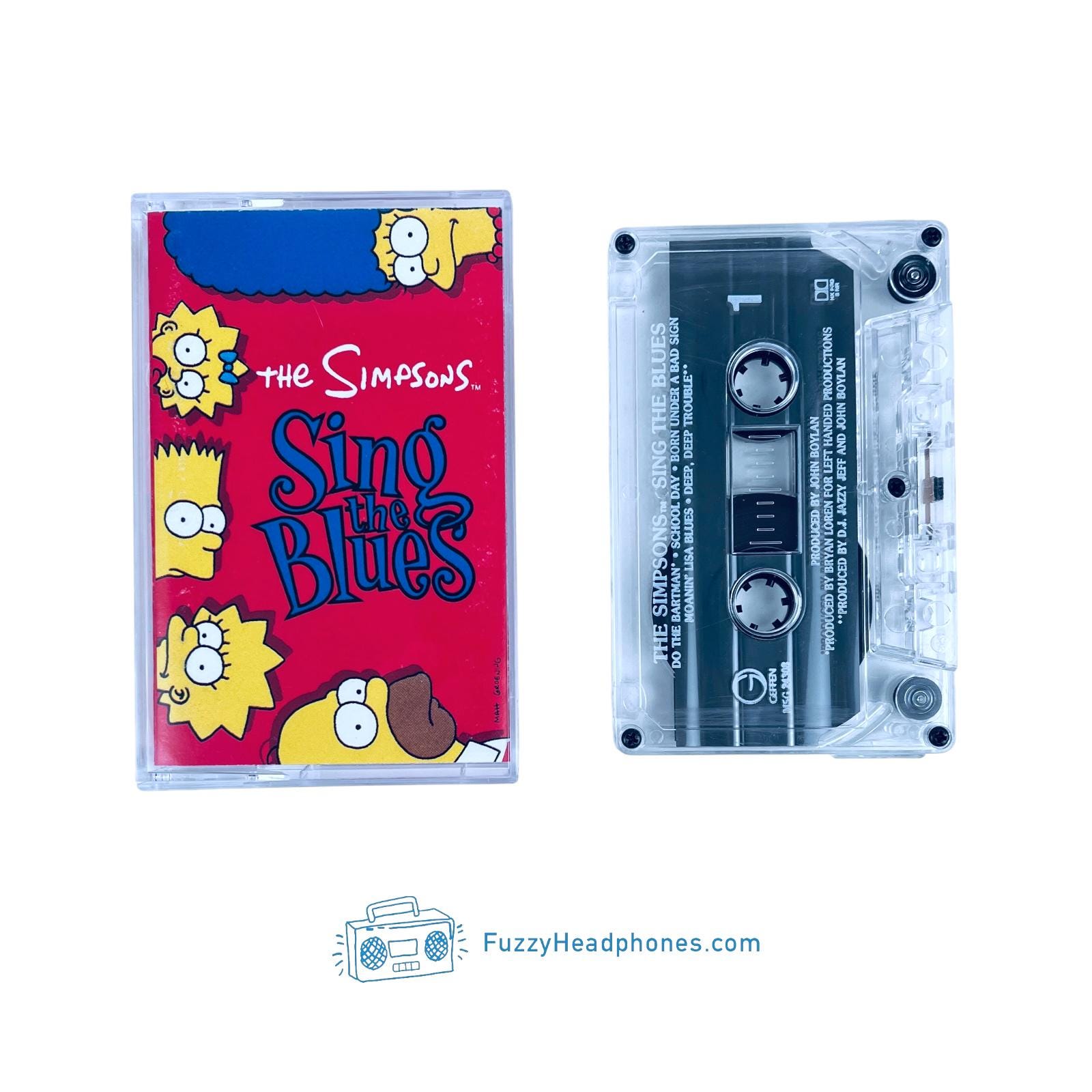 The Simpsons Sing the Blues Cassette Tape (1990) Do the Bartman