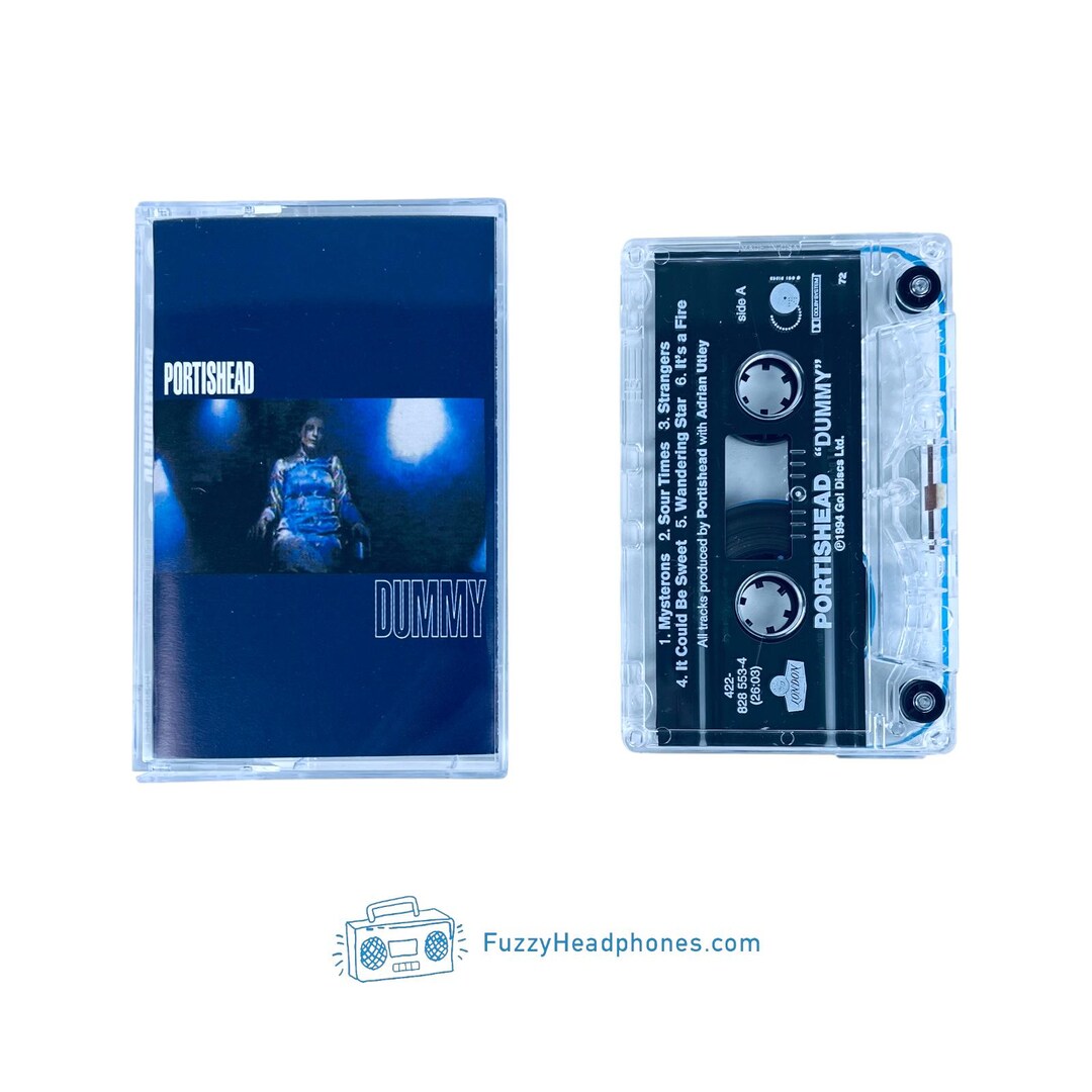 Portishead「Dummy」カセットテープ Cassette Tape Portishead Dummy on Cassette Tape (1994) Authentic Official