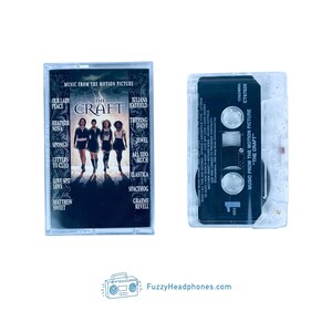 The Craft Soundtrack Cassette Tape (1996) Spacehog, Sponge, Elastica - 90s, Alt, Rock - Tested & Guaranteed