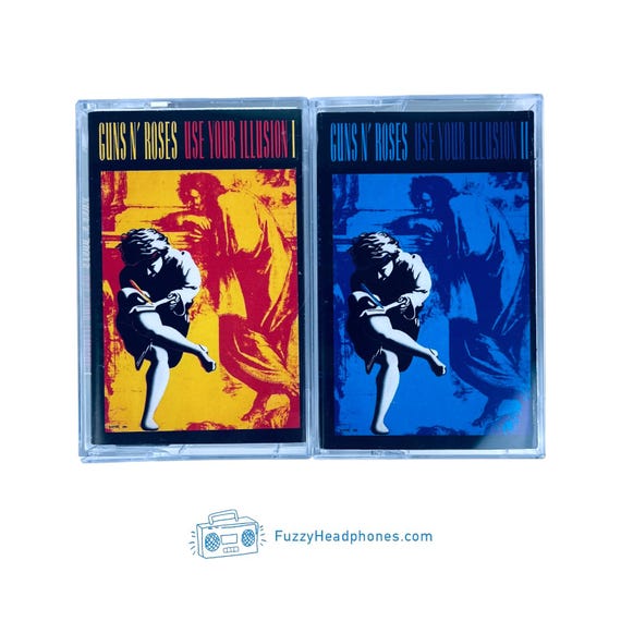 Guns N' Roses - Use Your Illusion I & II Cassette Tapes (1991