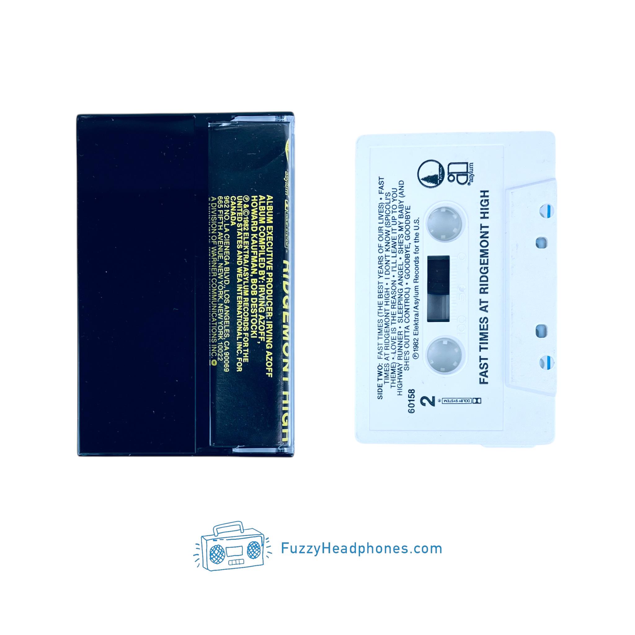 Fast Times at Ridgemont High Soundtrack Cassette Tape (1982) Oingo