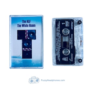 The KLF The White Room Cassette Tape (1991) What Time Is Love, Build A Fire, Make It Rain, Electronic House, Tested & Guaranteed