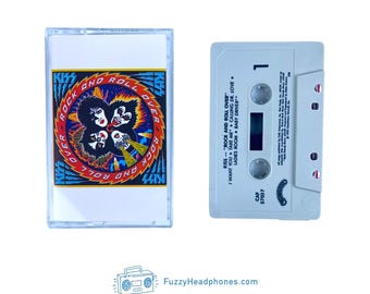 KISS - Rock And Roll Over Cassette Tape (1976) Tested