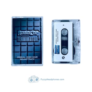 Robocop Versus The Terminator Video Game Soundtrack Collection Cassette Tape: Sega, NES, SNES & Game Gear Versions - Tested