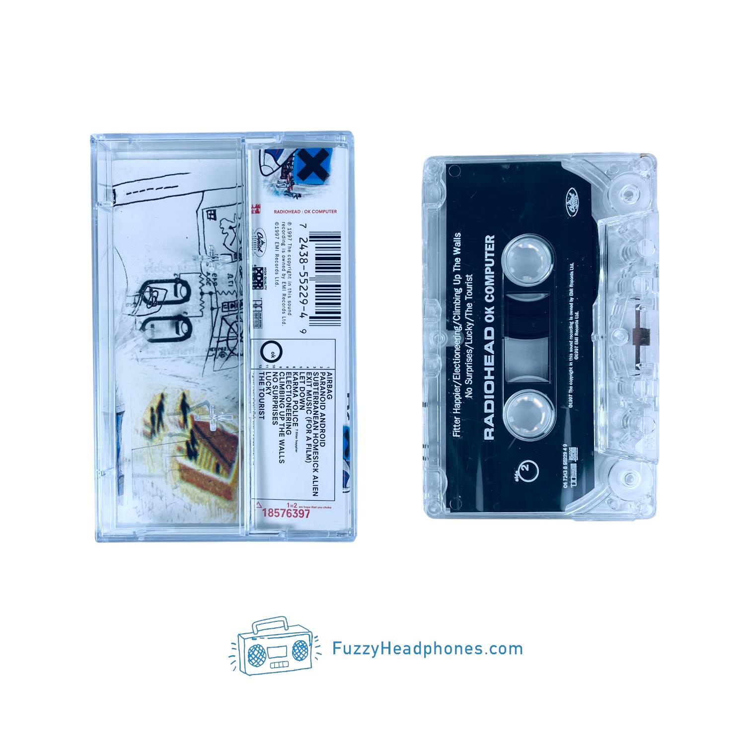 Radiohead OK Computer on Cassette Tape 1997 Authentic US 1st Press Paranoid Android, Karma Police, 90s Alternative Tested & Guaranteed - Etsy Radiohead OK Computer on Cassette Tape 1997 Authentic US 1st Press Paranoid Android, Karma Police, 90s Alternative Tested & Guaranteed - Etsy