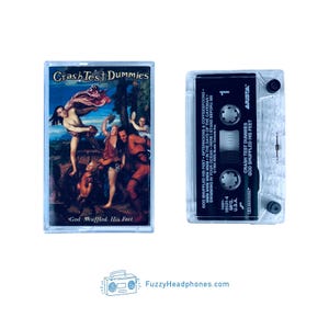 Crash Test Dummies - God Shuffled His Feet Cassette Tape (1993) MMM, MMM, MMM, mmm, 90s Alt Rock