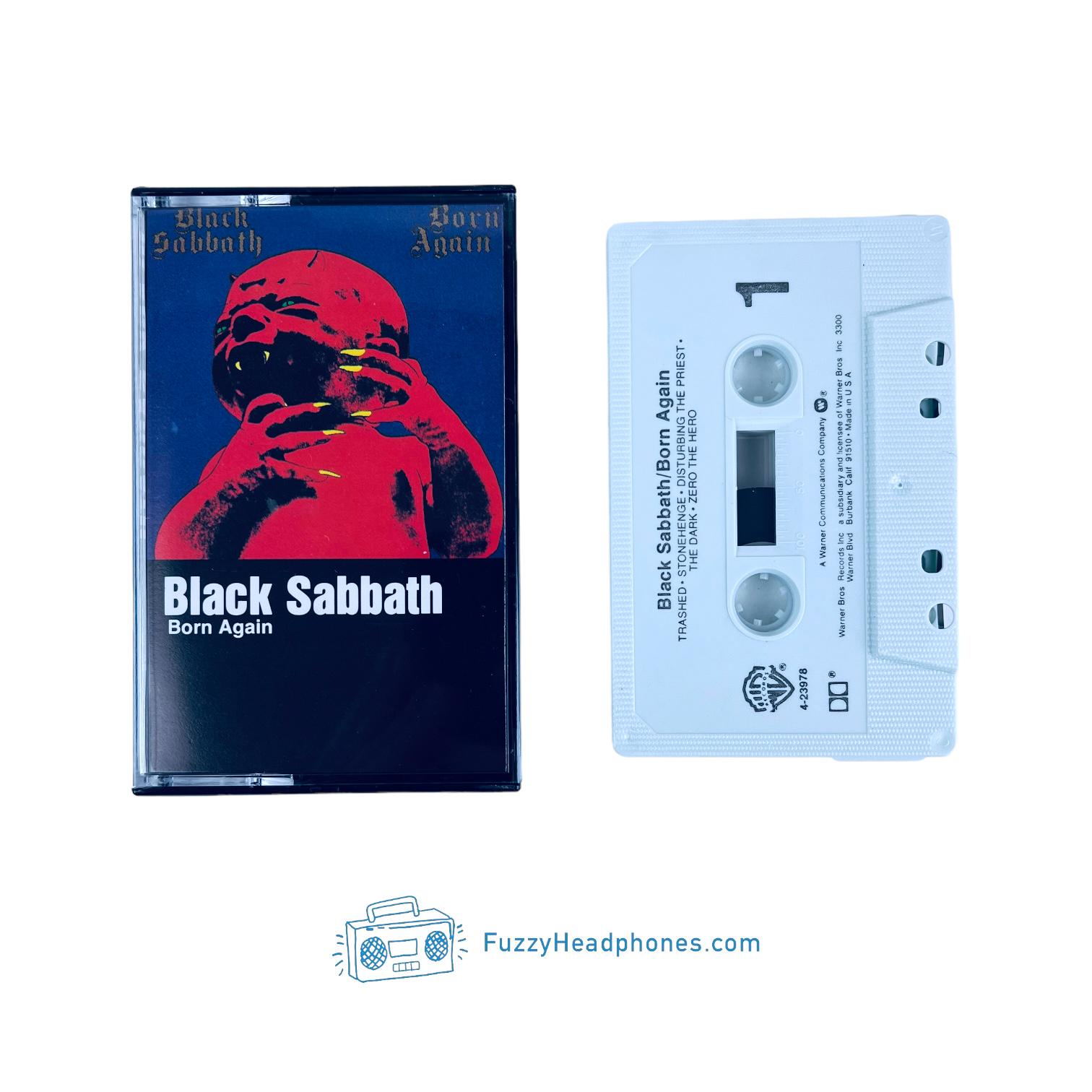 Black Sabbath Born Again Cassette Tape (1983) Trashed  - Tested & Guaranteed