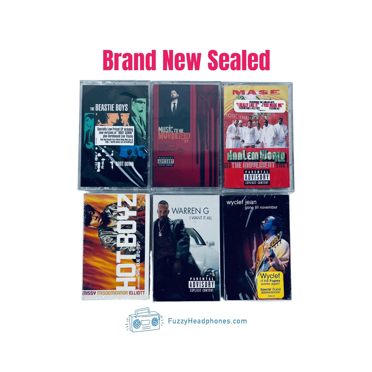 Hip-hop, Rap, R&B CASSETTE TAPES Albums, Singles, Compilations ...